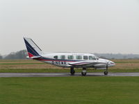 G-NEWR @ EGMC - Departing Southend - by Andy Parsons