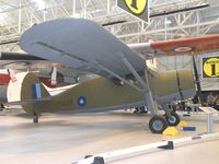 G-AIZE @ EGWC - Fairchild 24W preserved at RAF Cosford - by Simon Palmer