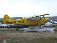 G-BWUB @ EGPN - Super Cub floatplane - by Simon Palmer