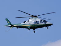 M-YWAY @ EGCC - Agusta A109F Trustair Ltd - by Chris Hall