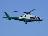M-YWAY @ EGCC - Agusta A109F Trustair Ltd - by Chris Hall