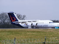 OO-DJV @ EGCC - Brussels Airlines - by Chris Hall