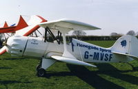 G-MVSF @ EGHP - SPIRIT OF ENGLAND POPHAM 1990 - by BIKE PILOT