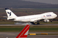 EP-IAH @ VIE - Iran Air Boeing 747-286B(M) - by Joker767