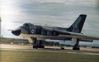 XM607 @ EGQS - Avro Vulcan B.2 on display at the 1971 RNAS Lossiemouth Open Day. - by Peter Nicholson