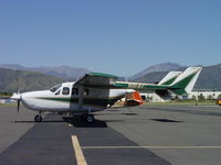 N84C @ POC - Parked in transient parking at Brackett - by Helicopterfriend