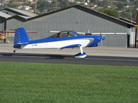 N214MK @ SZP - 2007 Margheritis VAN's RV-8, Lycoming O-360-B1A 180 Hp, landing roll Rwy 04 - by Doug Robertson