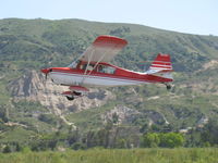N50380 @ SZP - 1979 Bellanca 7ECA CITABRIA, Lycoming O-235 115 Hp, another landing Rwy 04 - by Doug Robertson