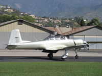 N313YK @ SZP - 1964 Nanchang China CJ-6A Vedeneev (Ivchenko) M-14P 9 cylinder radial 360 Hp upgrade, bare alodine finish, landing Rwy 04 - by Doug Robertson