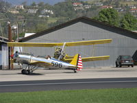 N53271 @ SZP - Ryan Aeronautical ST-3KR as PT-22, Kinner R5-540-1 160 Hp radial, taxi back - by Doug Robertson