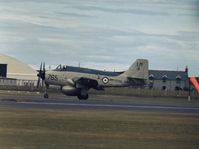 XL496 @ EGQS - 849 Squadron Gannet AEW.3 taxying after displaying at the 1971 RNAS Lossiemouth Open Day. - by Peter Nicholson