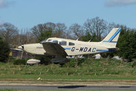 G-MDAC @ EGBT - Piper PA-28-181 at Turweston - by Terry Fletcher