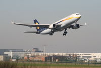 VT-JWL @ EBBR - Flight 9W230 is taking off from rwy 07R - by Daniel Vanderauwera
