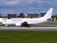 OM-ASD @ EGCC - Air Slovakia - by Chris Hall