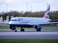 G-BUSG @ EGCC - British Airways - by Chris Hall
