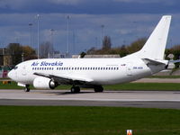 OM-ASD @ EGCC - Air Slovakia - by Chris Hall