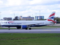 G-BUSG @ EGCC - British Airways - by Chris Hall