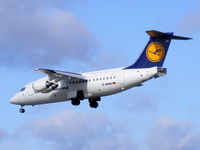 D-AVRN @ EGCC - Lufthansa Regional operated by CityLine - by Chris Hall