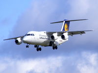 D-AVRN @ EGCC - Lufthansa Regional operated by CityLine - by Chris Hall