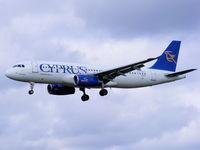 5B-DBC @ EGCC - Cyprus Airways - by Chris Hall