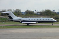 VP-BOW @ EGGW - Global Express at Luton - by Terry Fletcher