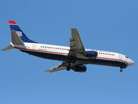 N430US @ TPA - US Airways 737-400 - by Florida Metal