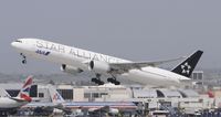 JA731A @ KLAX - Departing LAX on 25R - by Todd Royer