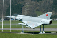 J-2313 @ LSMU - This Mirage is preserved near the control tower. - by Joop de Groot