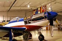 N991R @ PWA - Merlin open for maintenance, at the Oklahoma Museum of Flying