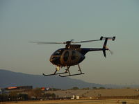 N108PP @ POC - Over south taxiway preparing to depart for patrol - by Helicopterfriend