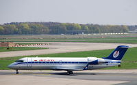 EW-100PJ @ EDDB - BELAVIA Canadair CRJ100 arriving from Minsk - by Holger Zengler