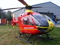 G-WMAS @ EGBO - West Midlands Air Ambulance - by Chris Hall