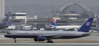 N582UA @ KLAX - Taxi to gate - by Todd Royer