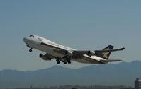 9V-SFM @ KLAX - Boeing 747-400F - by Mark Pasqualino