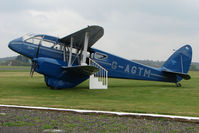 G-AGTM @ EGBO - Classic DH89A Rapide 6 at Wolverhampton 2009 Easter Fly-In day - by Terry Fletcher