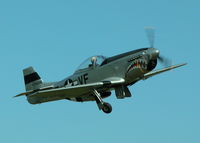 F-PANG @ EGHP - GREAT LOOKING SCALE MUSTANG CLIMBING OUT OF RWY 21 - by BIKE PILOT