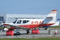 G-PLAZ @ EGFF - Commander 112 based at Cardiff - by Simon Palmer