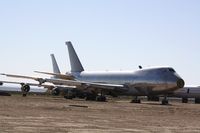 N723SA @ KMHV - Boeing 747-200F