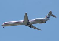 N495AA @ MCO - American MD-82 - by Florida Metal
