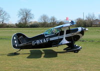 G-BXAF @ EGHP - TAXYING TOWARDS THE CLUB HOUSE PARKING AREA - by BIKE PILOT