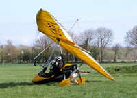 G-MZPH - PREPAIRING TO DEPART FOR POPHAM AFTER MAKING A FLYING VISIT TO BRIMPTON - by BIKE PILOT