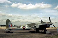 G-ASKH @ WATERBEACH - Rolls-Royce's Mosquito displayed at the 1977 RAF Waterbeach Open Day. - by Peter Nicholson
