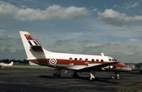 XX500 @ WATERBEACH - Jetstream T.1 of 3 Flying Training School on display at the 1977 RAF Waterbeach Open Day. - by Peter Nicholson