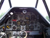N452CA @ NC52 - Front cockpit control panel - by Dalton Walters