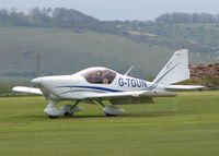 G-TGUN @ EGLS - TAXYING IN TO DROP OF THE INSTRUCTOR BEFORE A SOLO FLIGHT - by BIKE PILOT