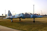 61-0817 @ TIK - In a park across the highway from the Air Base - by Glenn E. Chatfield