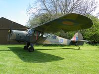 G-BUDL - Auster marked as NX534 at Spanhoe - by Simon Palmer