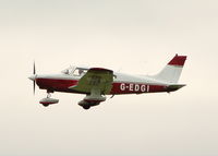 G-EDGI @ EGLS - CLIMB OUT FROM RWY 06 - by BIKE PILOT