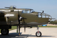 N7947C @ 42VA - Right side of the forebody of this 1944 North American B-25J Mitchell Wild Cargo N7947C. - by Dean Heald