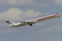 N980TW @ KSAT - AA MD83 during its takeoff from KSAT - by FBE